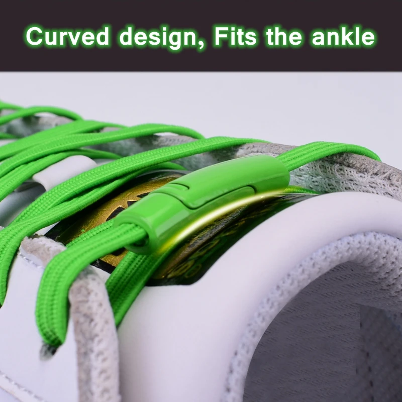 Магнитный 24 цвета шнурки эластичный замок специальные творческие без