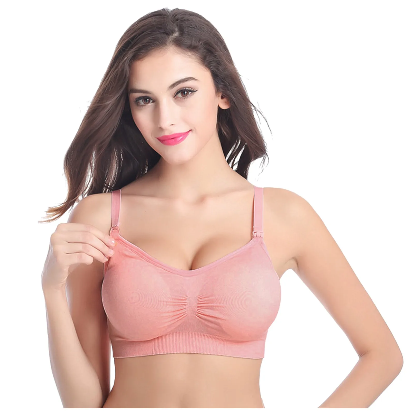 

Maternity Bras Wirefree Nursing Pregnant Feeding Maternity Nursing Bras Clothes Sagging Breastfeeding Women's Lactancia Bra