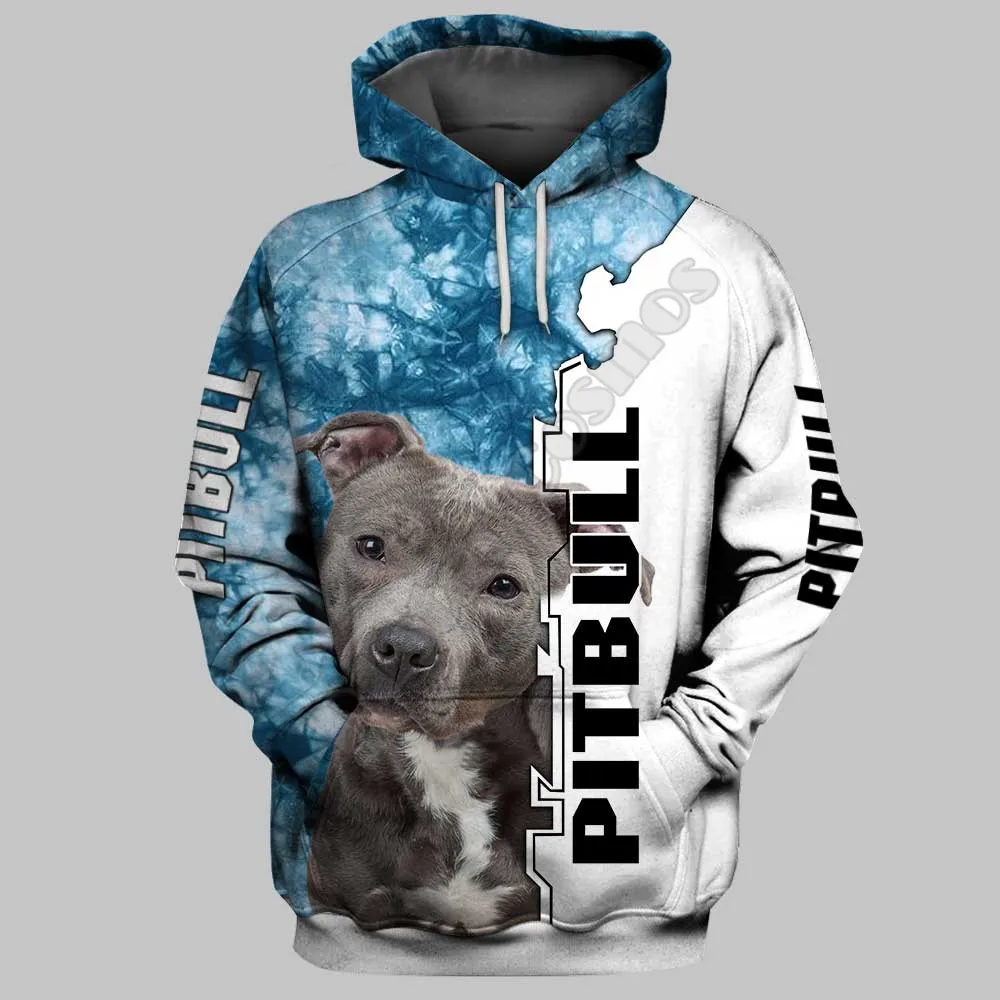 

Pitbull 3D Hoodies Printed Pullover Men For Women Funny Sweatshirts Sweater Animal Hoodies Drop Shipping 02