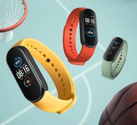 the new mi smart band 5 sports wristband heart rate fitness tracker bluetooth compatible amoled screen smart bracelet