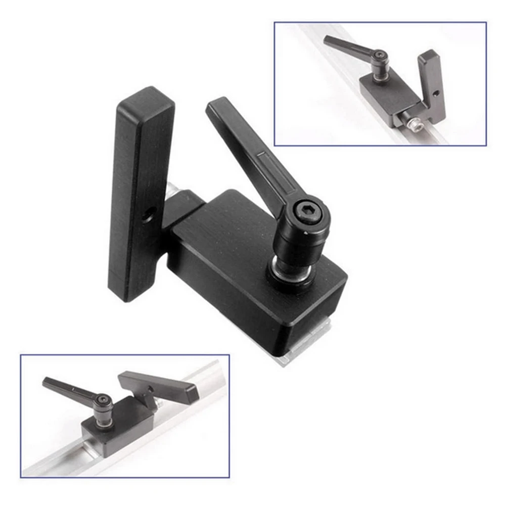 DIY инструмент Торцовочная дорожка стопор Деревообработка стоп для Т образных