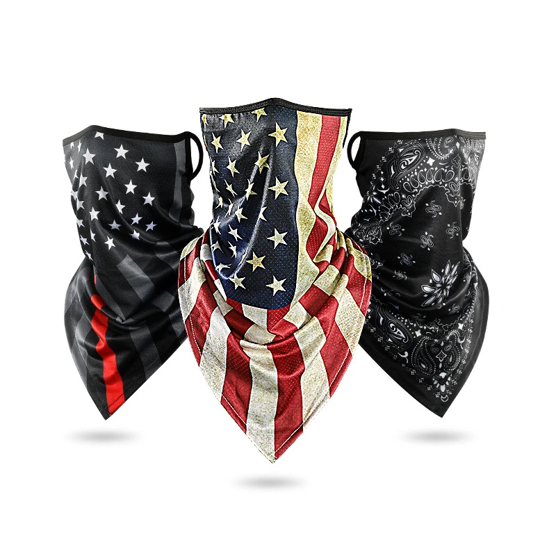 Защитная маска для лица мужчин Балаклава с черепом чалма-бандана бега езды на