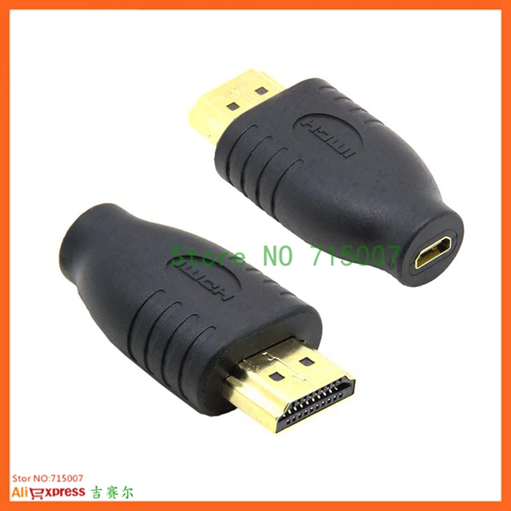 Универсальный стандартный переходник с HDMI разъемами типа А на Micro Тип D|Кабели HDMI|