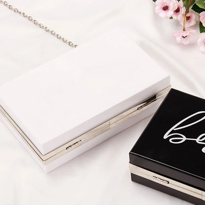 Персонализированная акриловая сумка женская с принтом невесты модная