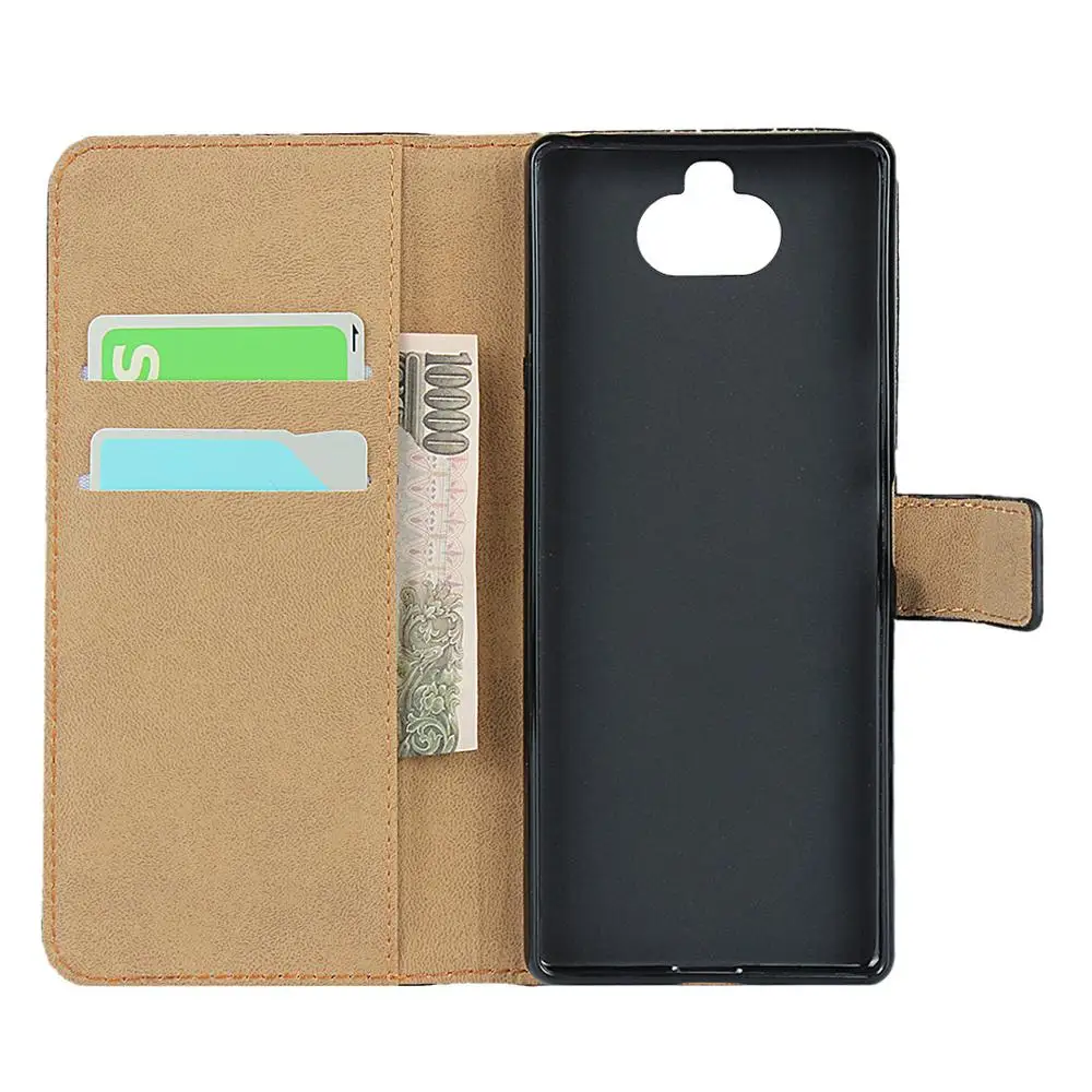 Чехол для Sony 10 Plus Xperia 2 5 20 XZ5 X20 8 XZ4 Compact Premium Wallet кожаный Fundas Hoesjes Etui Capinhas Coque Capa |