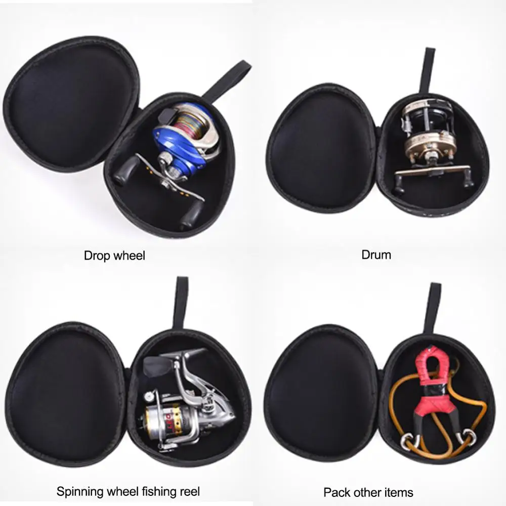 EVA Fishing Reel Protective Case Cover Portable Drum Wheel /Spinning /Raft Type Bag Pouch | Спорт и развлечения