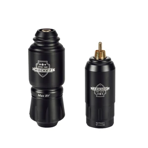 Ротационная Мини-машинка для татуировок Rocket, мощный блок питания для татуировок, беспроводной мини-набор для татуировок