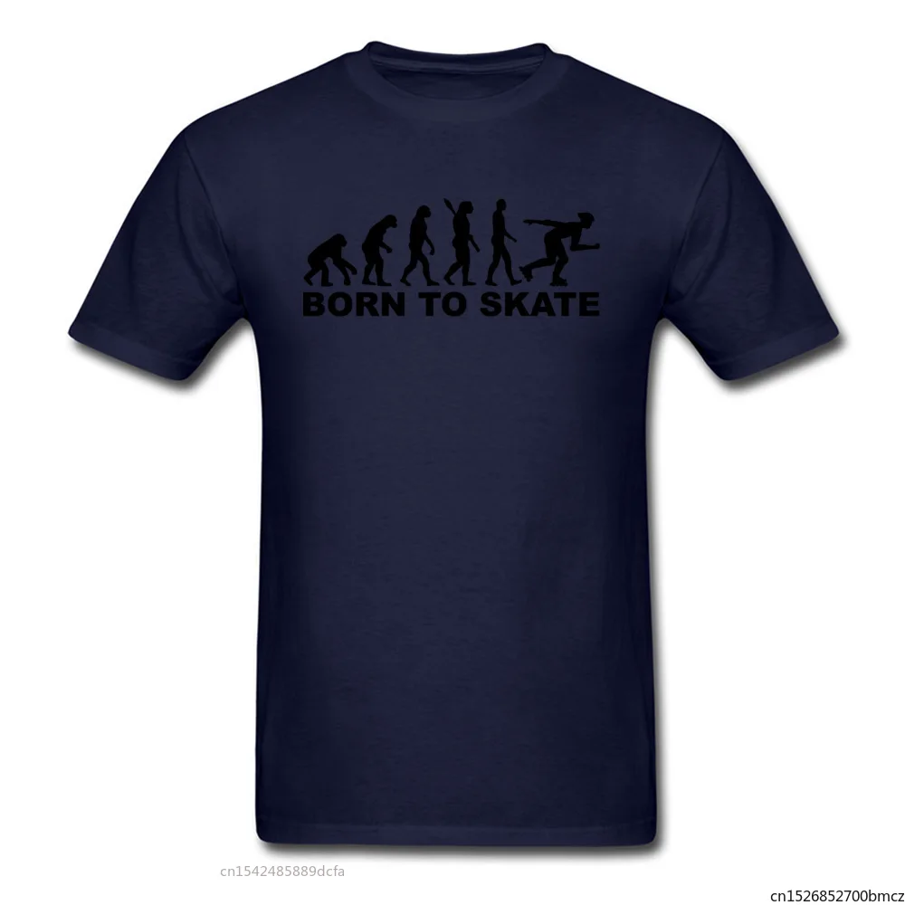 

Evolution Inline Skater T Shirt Born To Skate Women Tops Oversized Tees Summer Clothing