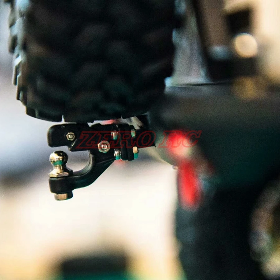 Полностью металлический прицеп 1/10 сцепное устройство приемник буксировочный