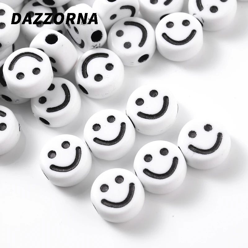 

Круглые акриловые бусины-разделители 5 х10 мм, 50 шт.