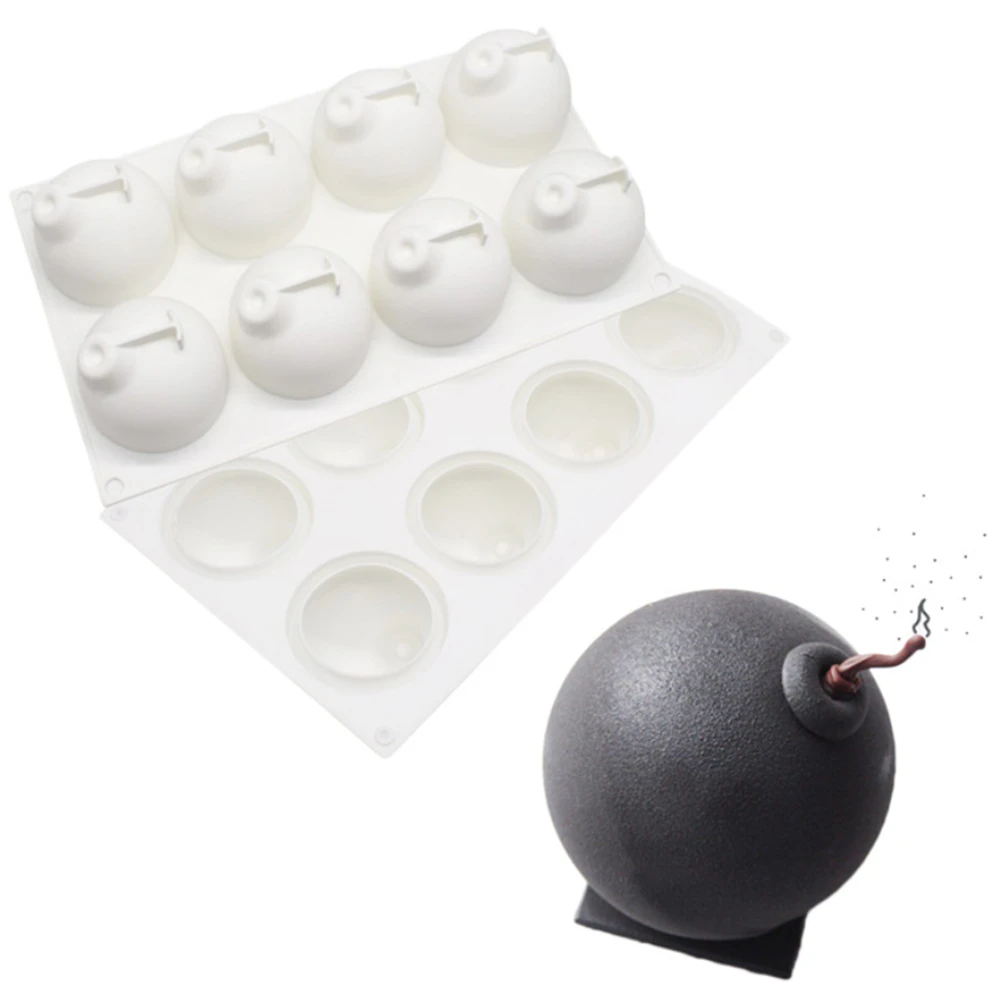 

Формы для торта Fyqualiae, силиконовые, 8 полостей