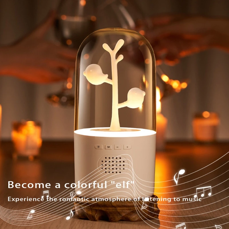 

Night Light Dimmable LED Table Lamp Changing Bedside Lamp for Bedroom Living Room Baby Kids Room Office with Speaker