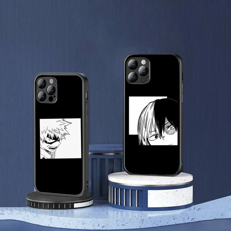 

my hero academia anime deku Phone Case for iPhone 13 7 8 11 12 Pro X XS XR Samsung A S Note 10 21S 71 Plus pro Max mobile bags