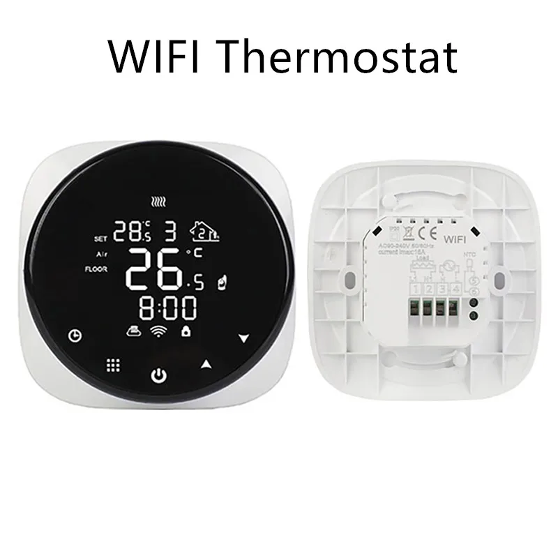 

Tuya Smart Wifi Temperature Controller Thermostat Water/Electric Floor Heating/Water Gas Boiler With Alexa Google For Works