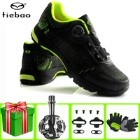 tiebao cycling shoes sapatilha ciclismo mtb spd pedals leisure men sneakers mountain bike self locking bicycle riding shoes