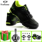 Велосипедные кроссовки TIEBAO, спортивная обувь для езды на горном велосипеде, сникерсы SPD, самоблокирующиеся, для отдыха