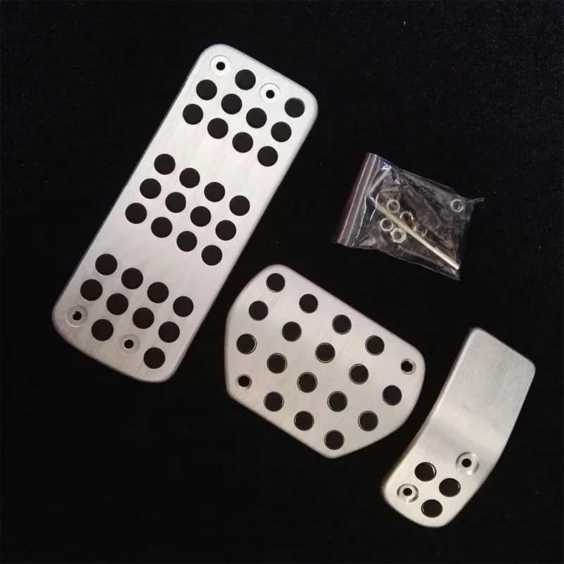 1Pcs Car Gas Foot Rest Modified Pedal Pad Plate for Peugeot 207 301 307 208 2008 308 408 Cc/Citroen C3 C4/Ds 3 4 6 Ds3 Ds4 Ds6 | Автомобили