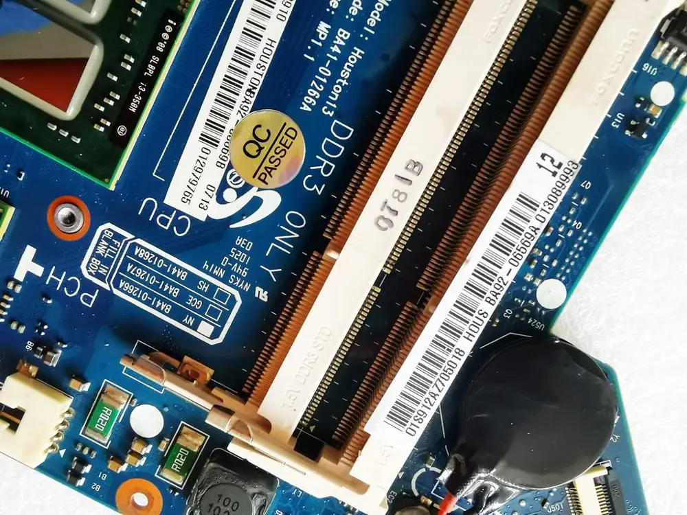 Оригинальная материнская плата для ноутбука Samsung Q330 I3-M350 BA41-01266A протестированная