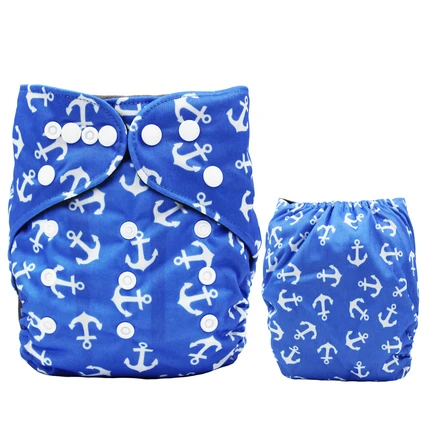 BCD09 diaper cover Моющиеся тканевые подгузники для новорожденных, с бамбуковым углем, AIO, с карманами, многоразовые, Современные тканевые подгузники, регулируемые, подходят от 8 фунтов до 36 фунтов - Цвет: BCD09 diaper cover