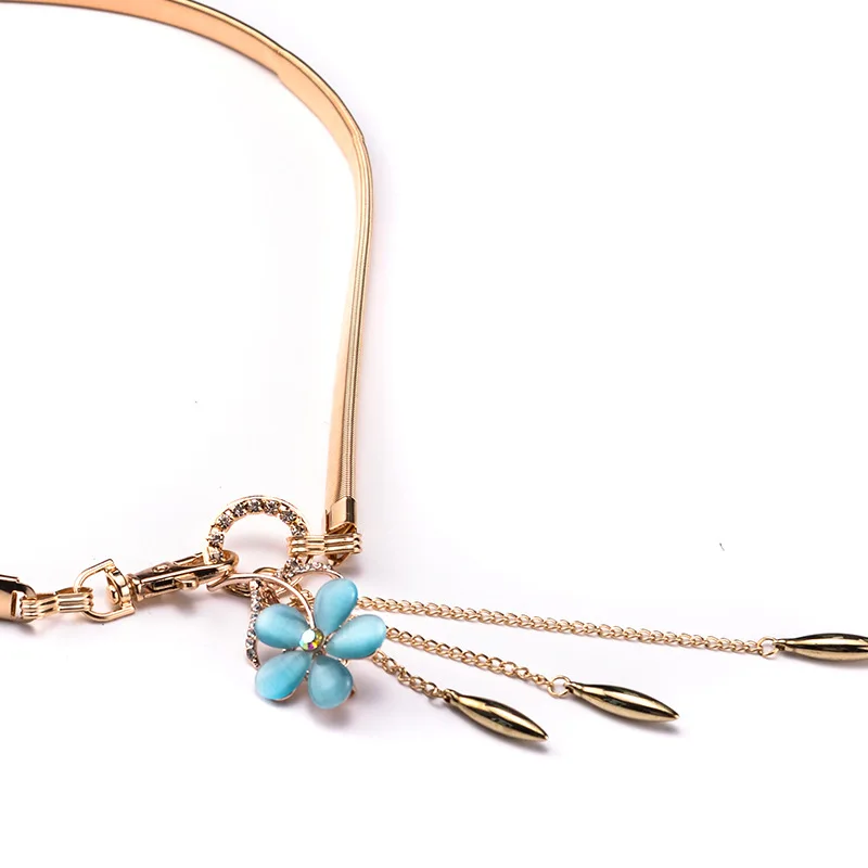 Новинка 2021 женская модная подвеска металлическая цепочка стильная на пояс в виде