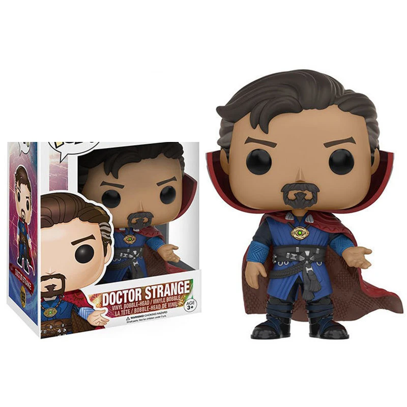 FUNKO Marvel Мстители 3: Бесконечность доктор война странные виниловые фигурки игрушки