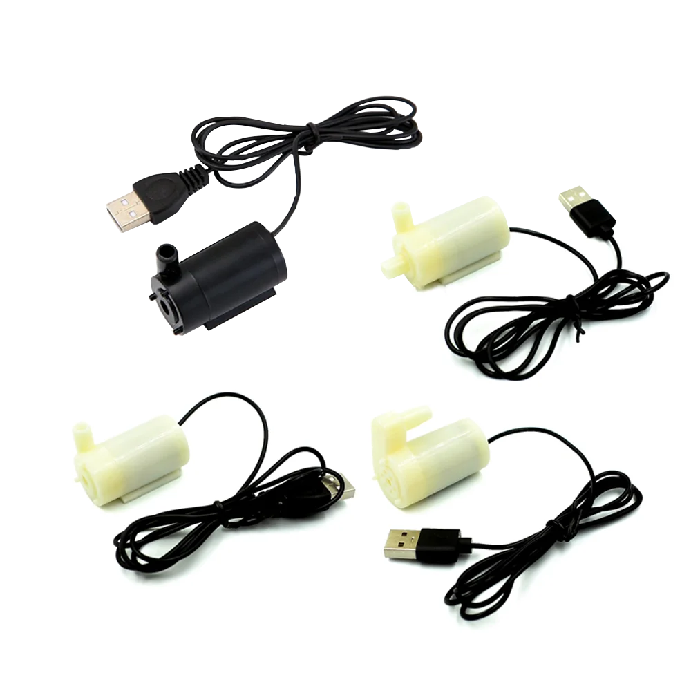 Фото DC3 6V USB малошумный бесщеточный моторный насос 120 л/ч Погружной водяной мини для DC3 6V USB малошумный бесщеточный моторный насос 120 л/ч Погружной водяной мини для