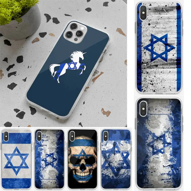 Israel Flag Phone Case Shell Cover Case For Mobile Phone For Honor 8x 10i 20 Lite