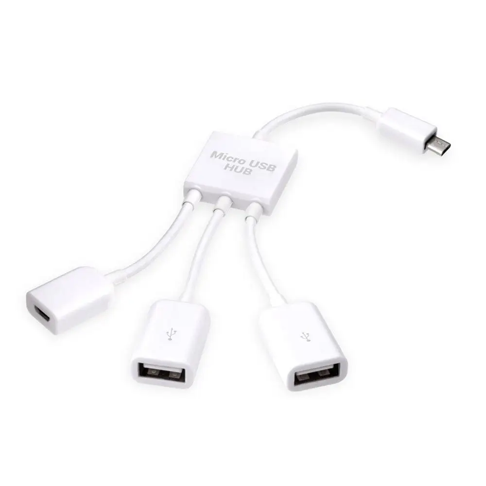 Адаптер-концентратор EastVita Micro USB OTG для смартфонов/планшетов сплиттер Apple Samsung Lenovo |