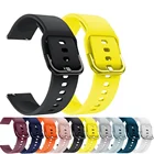 20 мм спортивный силиконовый ремешок для смарт-часов Samsung Galaxy Watch SM-R810 42 мм и cнаряжение, 2 спортивный ремешок для часов для Huami Amazfit Bip S U Pro Смарт-часы