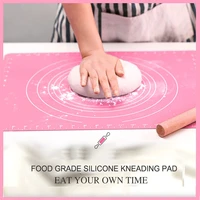 oversize silicone kneading pad with graduated non stick mat pastry pizza rolling dough mat for baking kitchen accessories tools