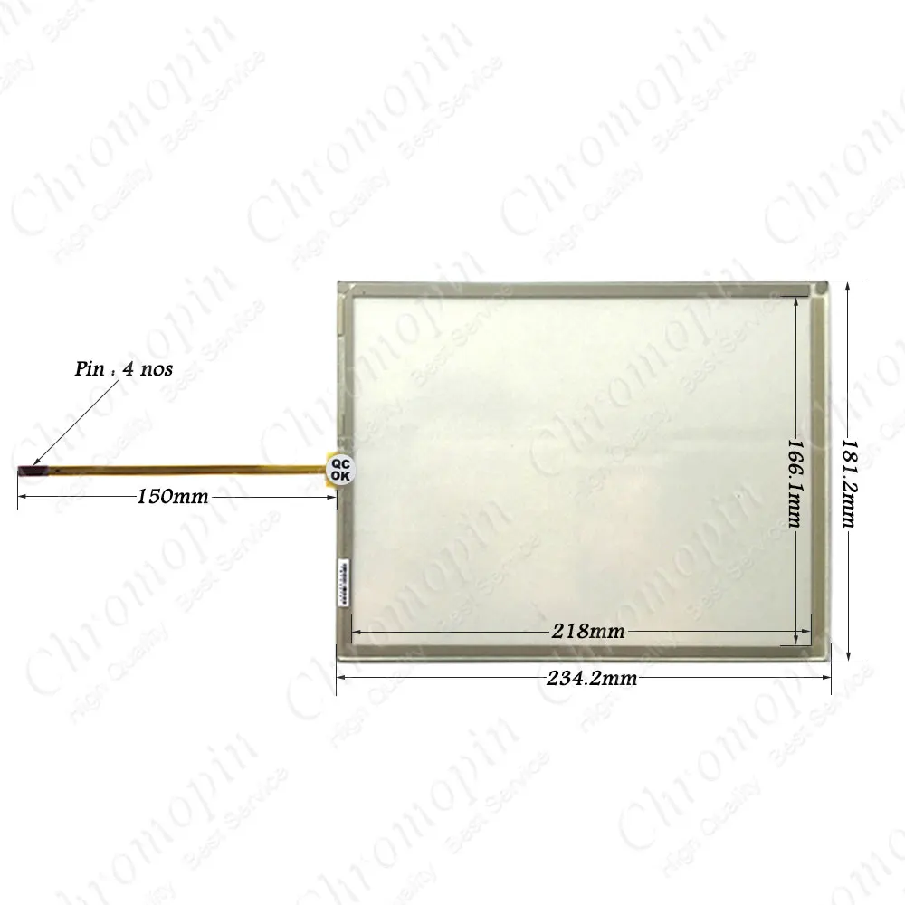 Сенсорная панель для 6AV6545-0CC10-0AX0 6AV6 545-0CC10-0AX0 6AG1545-0CC10-4AX0 6AG1 545-0CC10-4AX0 tp27010 с передней