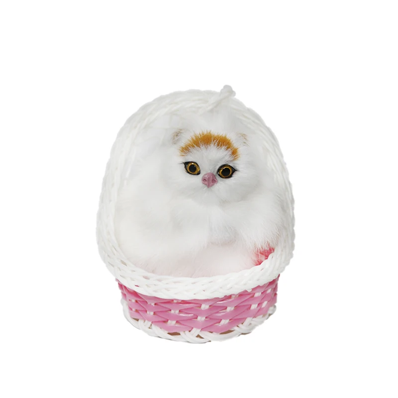 

Подвесная корзина, плюшевая имитация кота, поделки, игрушки, плюшевые игрушки, подарки для детей, праздничные подарки, Реалистичная кукла ко...