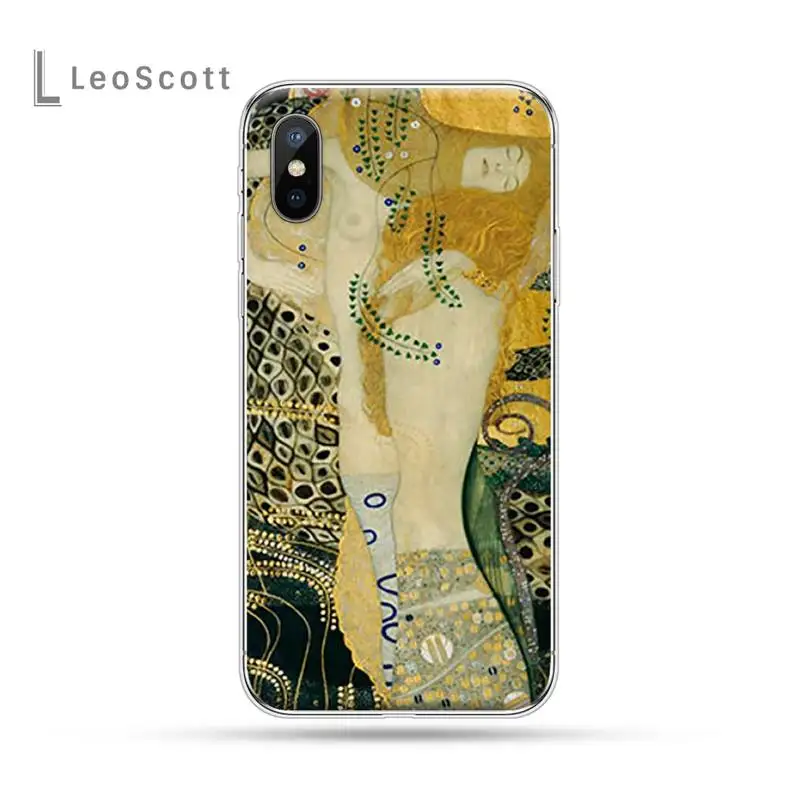 

Kiss by Gustav Gustav Klimt kiss Phone Case For iphone 12 5 5s 5c se 6 6s 7 8 plus x xs xr 11 pro max mini