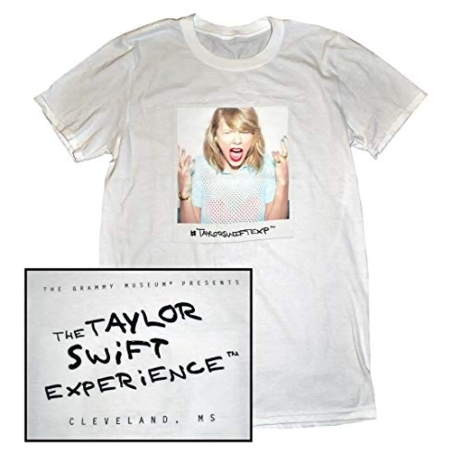 Tayler Swift The Experience # taylorfiftexp Cleveland футболка Gram... Классическая Высококачественная