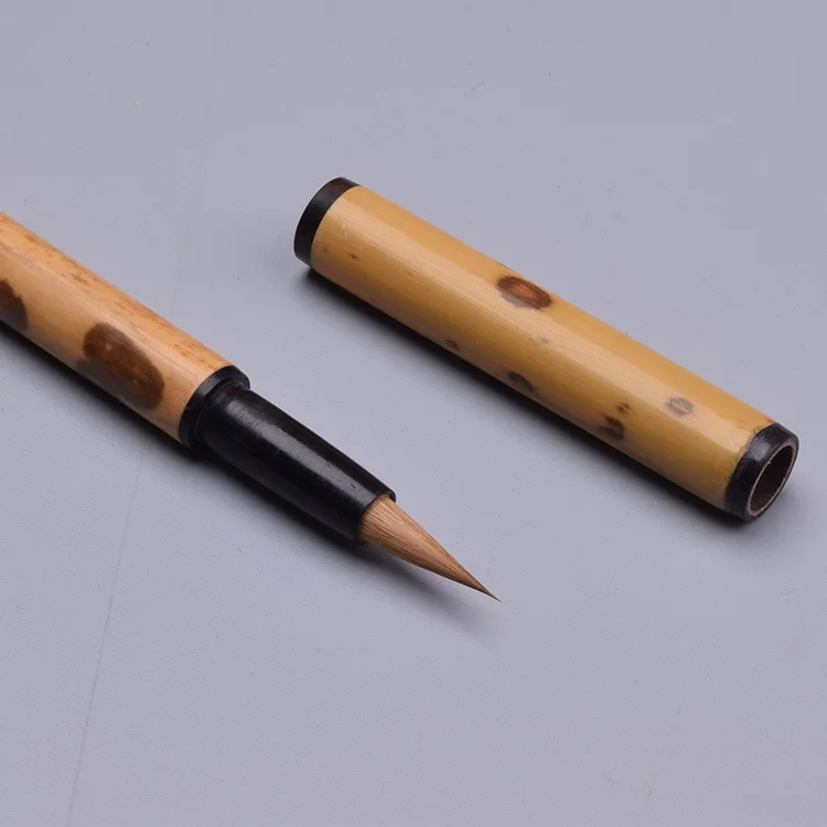 Портативная кисть из волчьей шерсти калиграфия | Канцтовары для офиса и дома