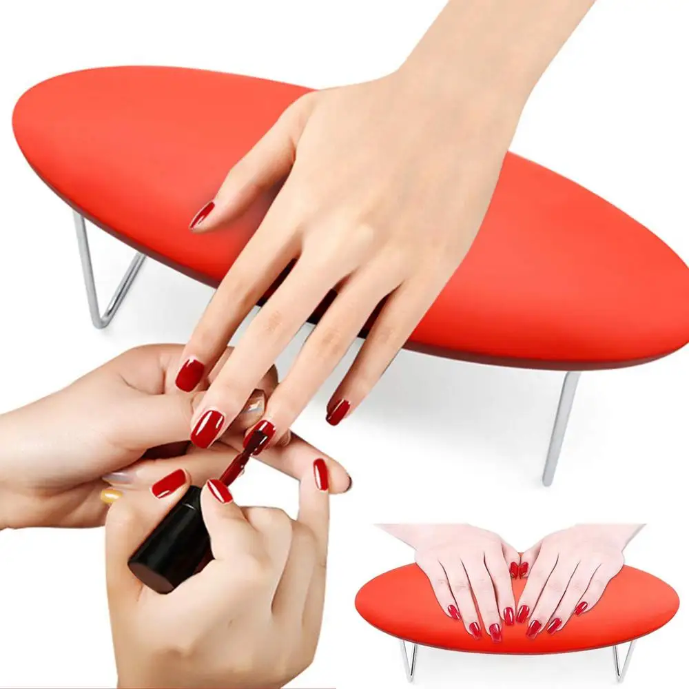 

Detachable PU Leather Soft Hand Pillow Nail Arm Rest Microfiber Smooth Hand Pillow Salon Nail Art Manicure Tools High Quality