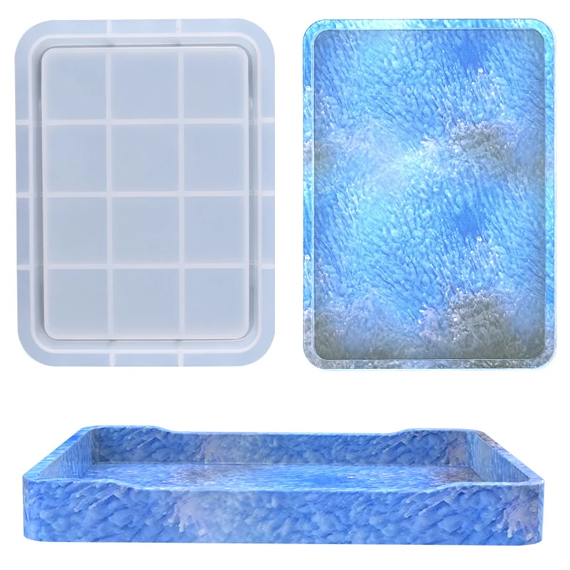 Silicone Mold For Breakfast frutis Tray Plate Crystal Epoxy Resin mold Silicone Mould DIY Handmade art Tool