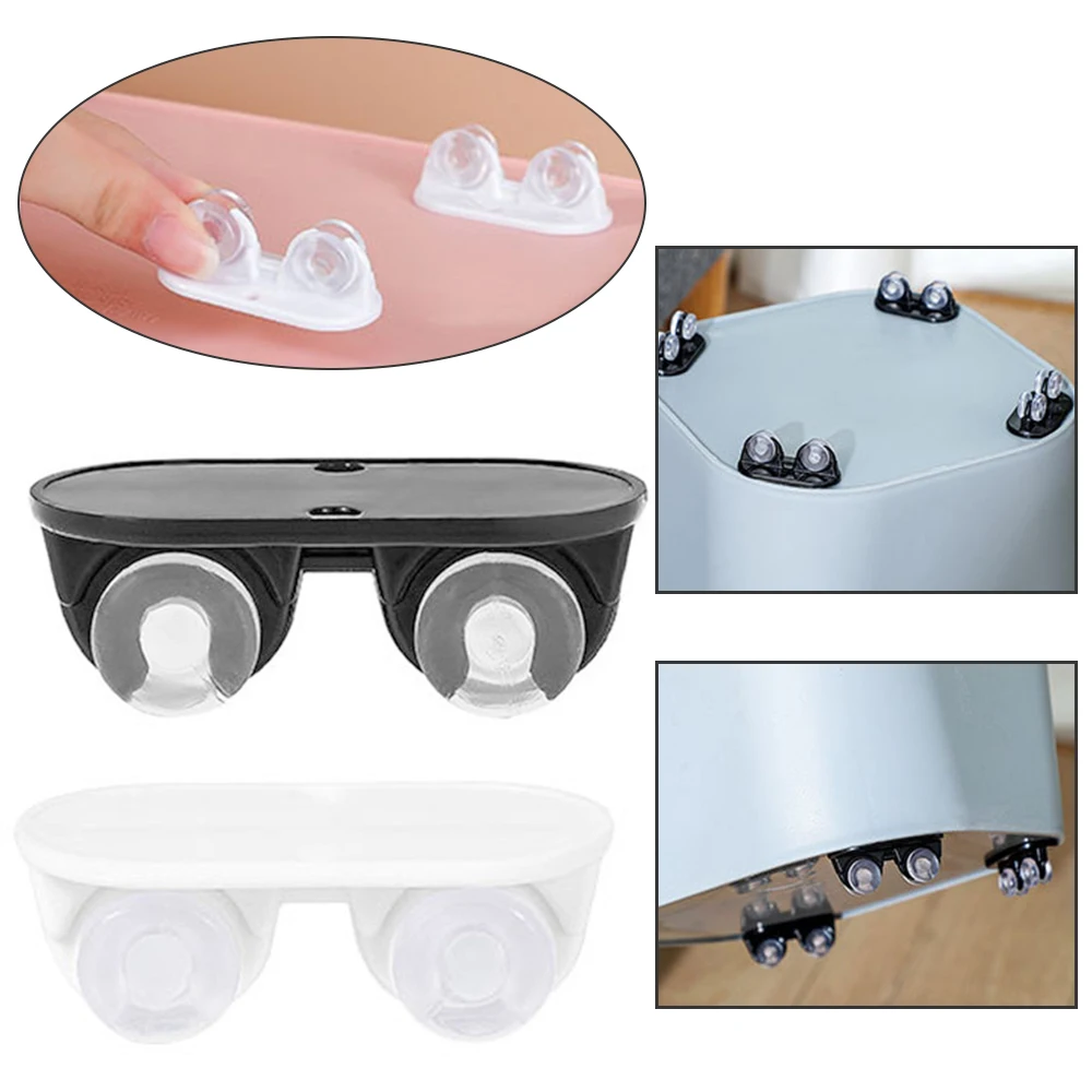 4 шт. коробка для хранения нижний шкив одностороннее колесо шкафа ящика мусорная