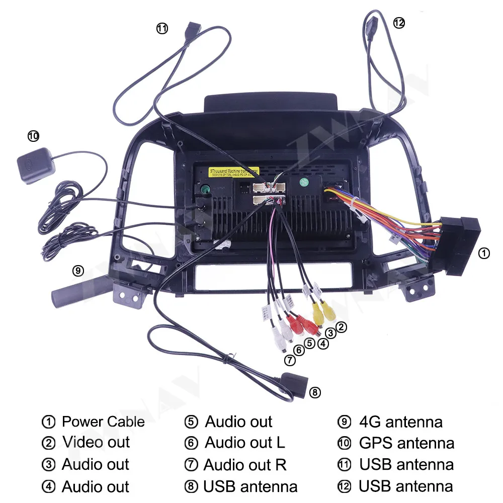 

for Hyundai Santa FEIX45 2006-2012 Android 10 Tesla style Car DVD Player GPS navigation Car Auto Radio Stereo Multimedia Player