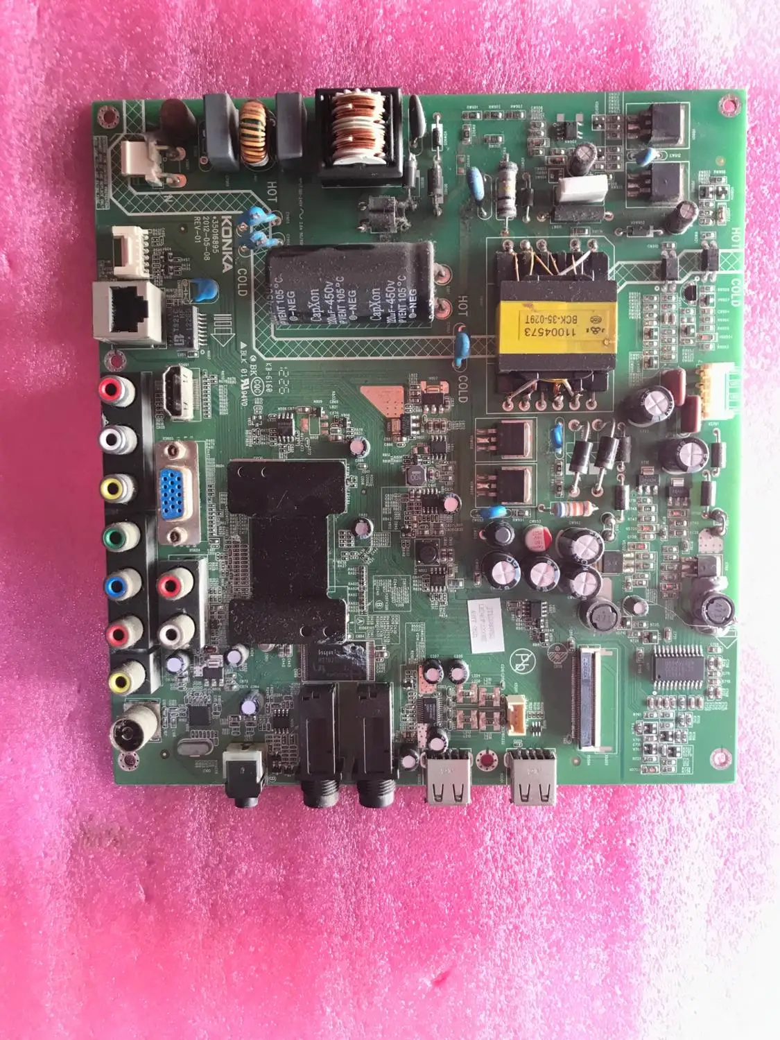 

Original Kangjia LED40F220NE motherboard 35016895 35017585 screen 72000049YT test well