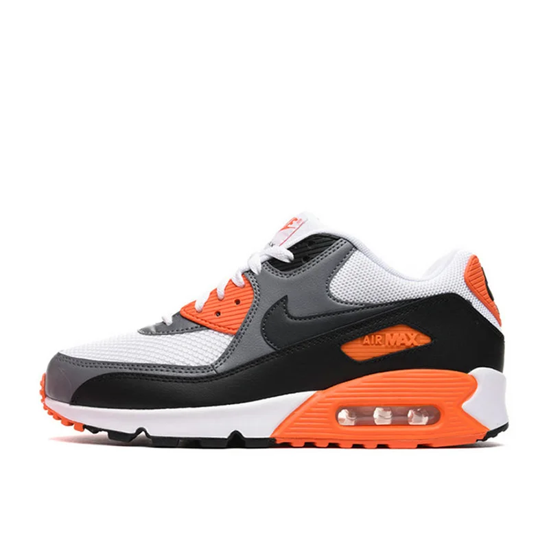 Оригинальные оригинальные мужские кроссовки NIKE AIR MAX 90, амортизация, Нескользящие, прочные, удобные, классические, для отдыха, для бега, 537384