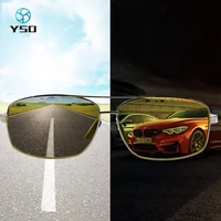 yso night vision glasses men photochromic polarized night vision goggles for car driving 2020 brand men anti glare glasses 2458