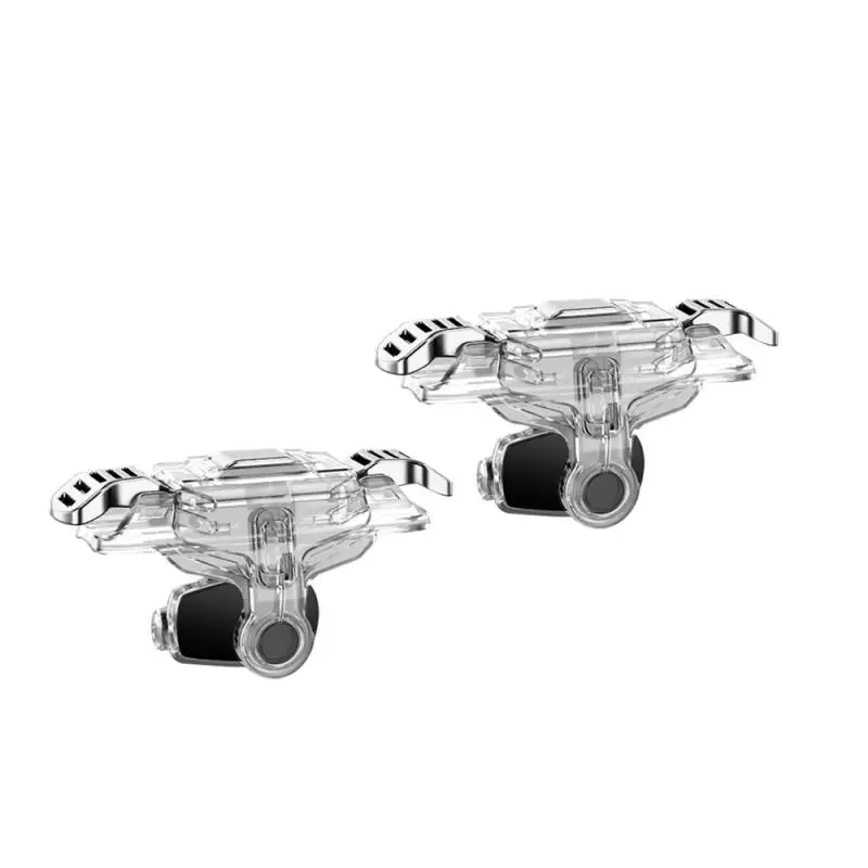 

2pcs Mobile Phone Gaming Trigger PUBG Button Handle For Shooter Game Controller Button Gamepad Joystick Gaming Accessories