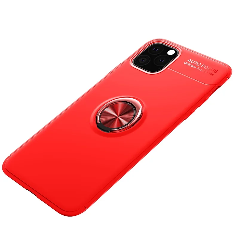 Чехол для iPhone X, роскошная Прозрачная мягкая силиконовая защита из ТПУ, кольцо для iPhone 11 Pro Max, чехол XR XS 6 6S 7 8 Plus, чехол
