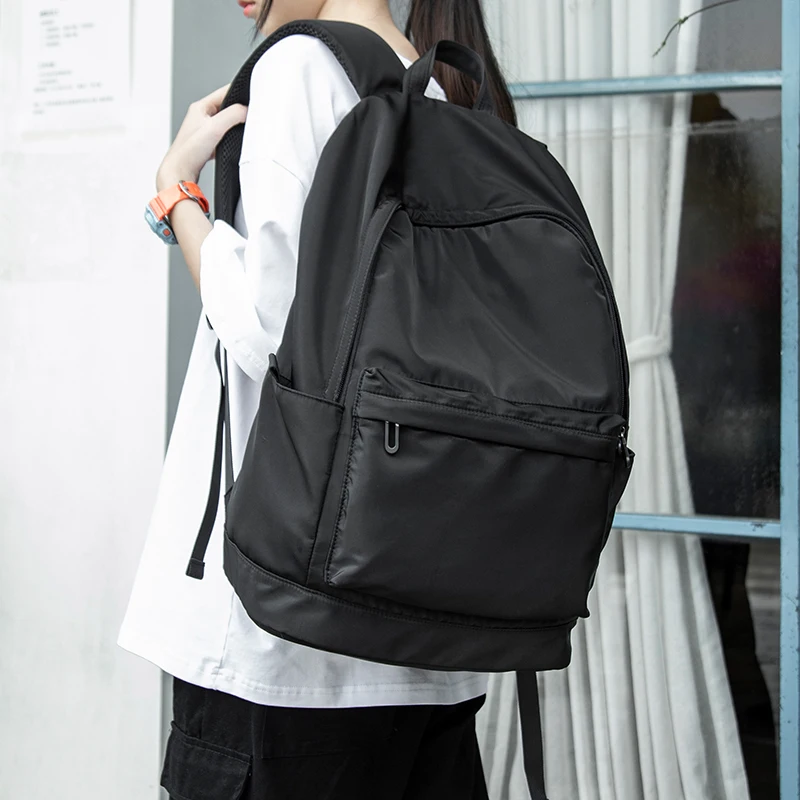 2021 Men's And Women's Student Teenage Book Backpack to School Oxford Male Travel Bag Large Capacity USB Charge Phone Laptop Bag