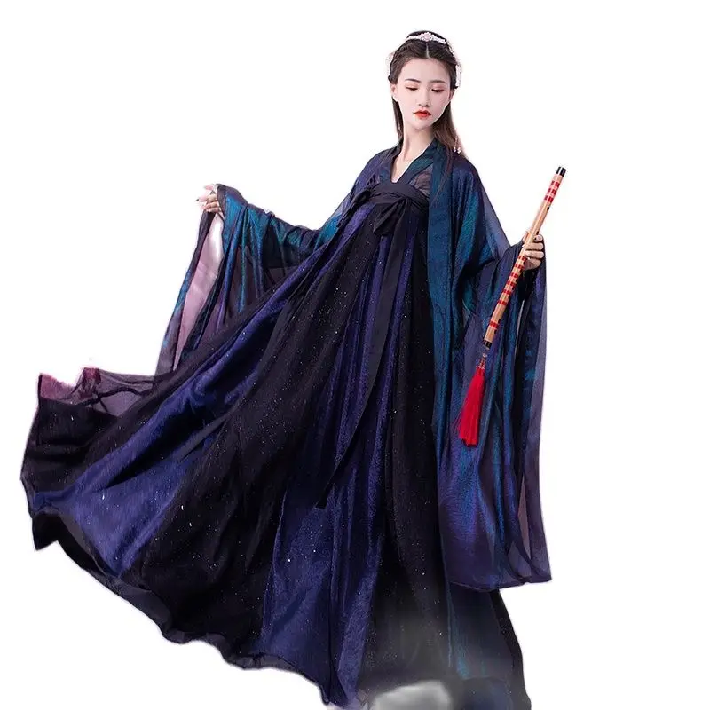 Восточное платье Hanfu Женский Китайский традиционный костюм Классическая