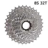 road mountain bike 8 speed freewheel screw thread rotating cycling ultralight bicycle 8s cassette flywheel accessories parts