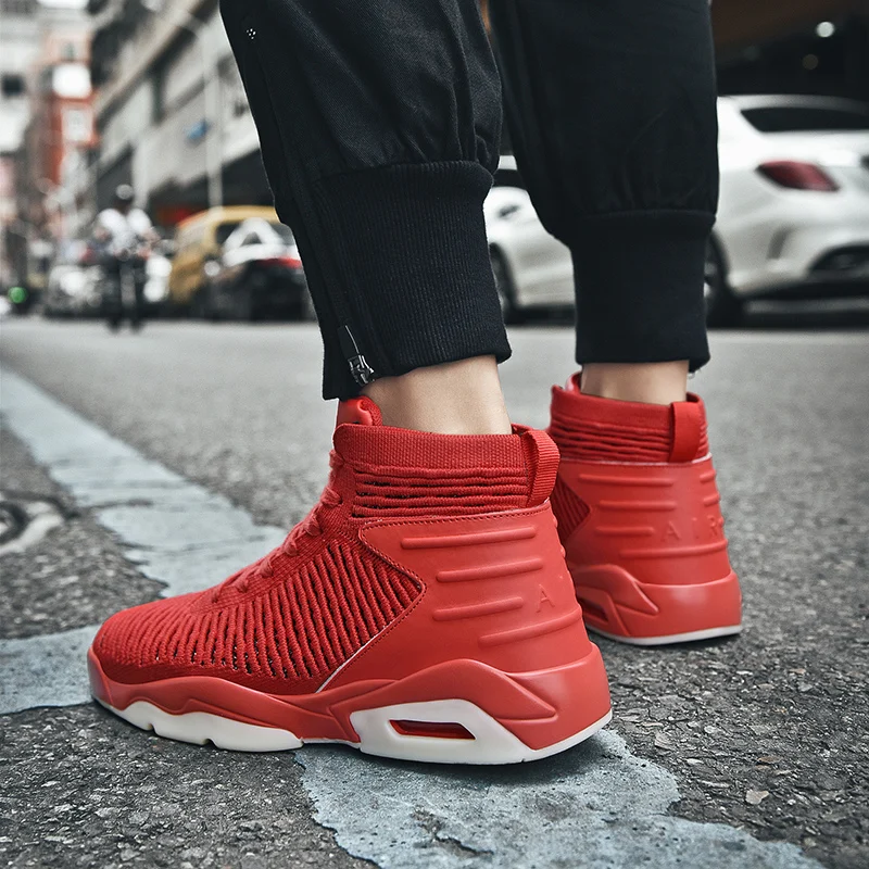 Мужская обувь Повседневная дышащая Баскетбольная кроссовки в стиле ретро Zapatillas