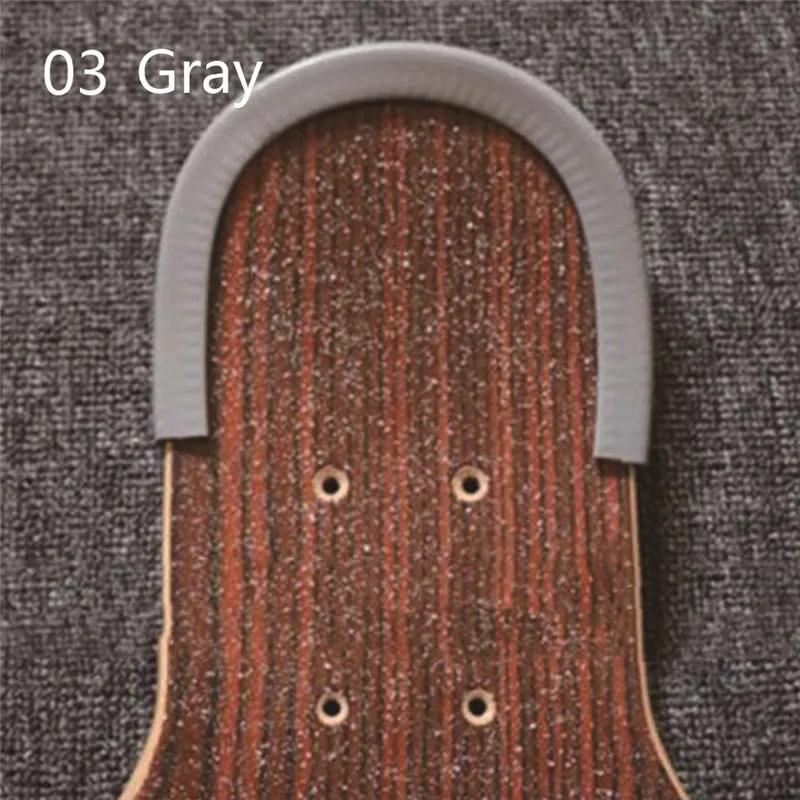 Скейтборд U Форма резиновая палуба ограждения противоскользящая полоса бампер