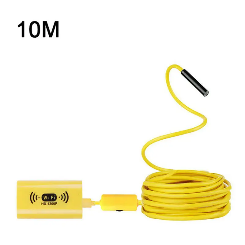 8LED 1200P HD WiFi эндоскопическая Инспекционная камера аксессуары для IPhone Android|Детали